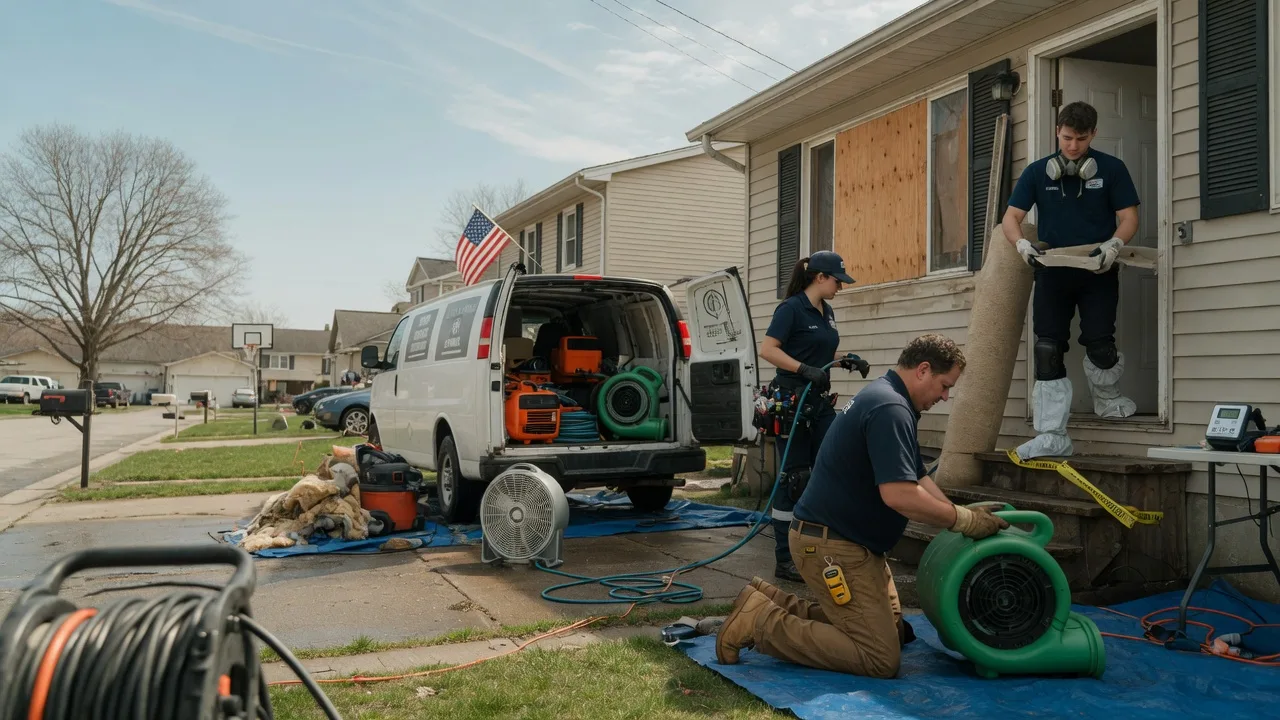 Water Damage Restoration in London, WV near me